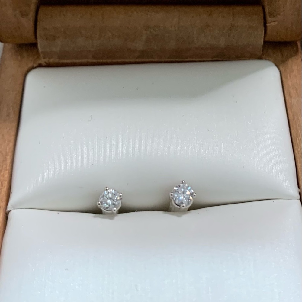 Brilliant earth mini diamond earring